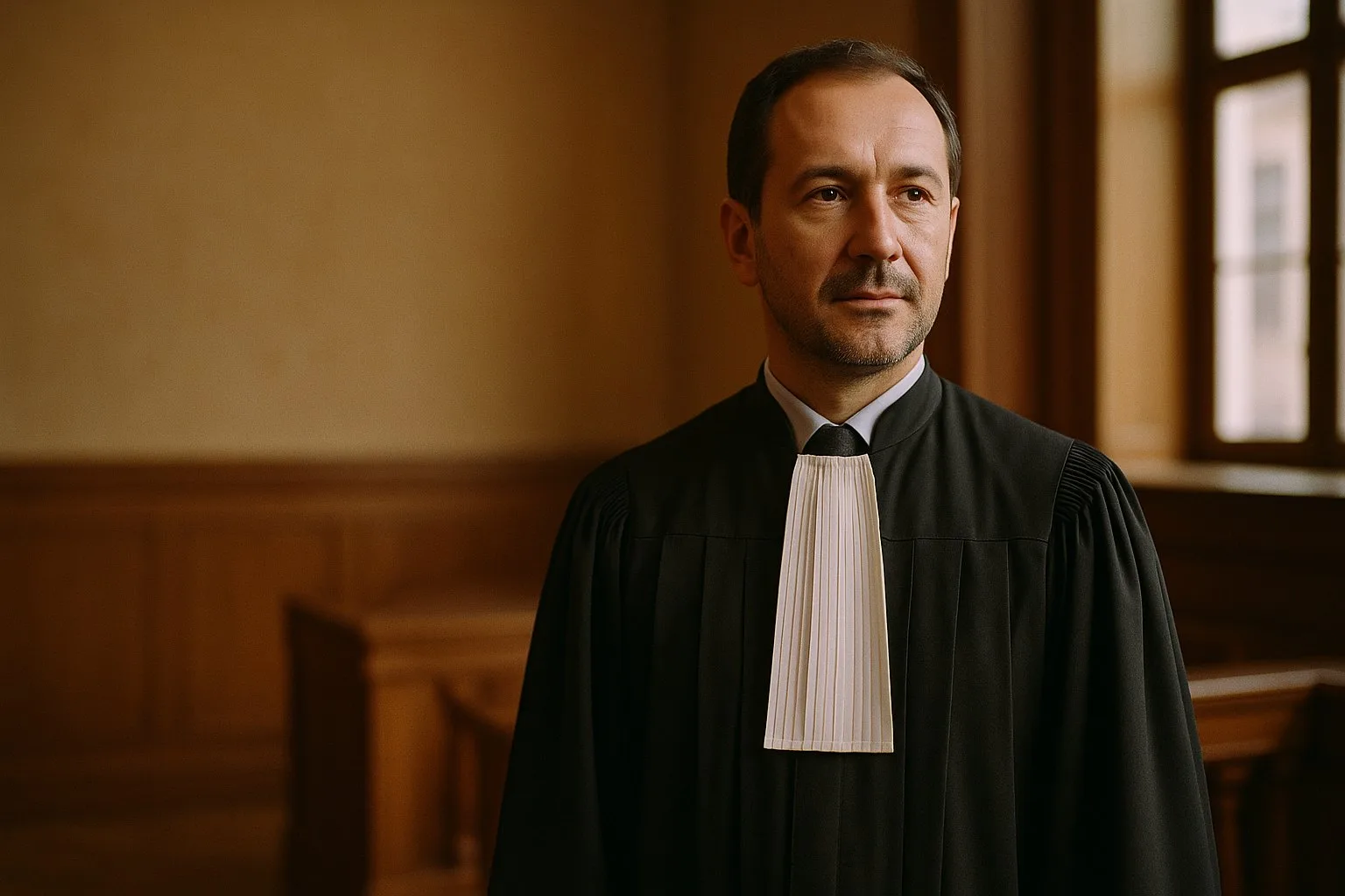Avocat purtând roba juridică — Magazin Robe Avocat