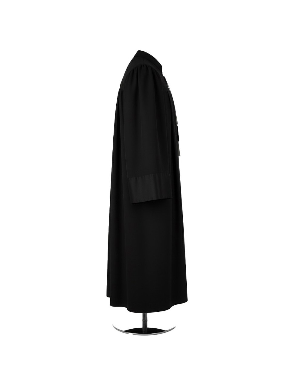 Robă de avocat Premium, vedere din profil — silueta din profil